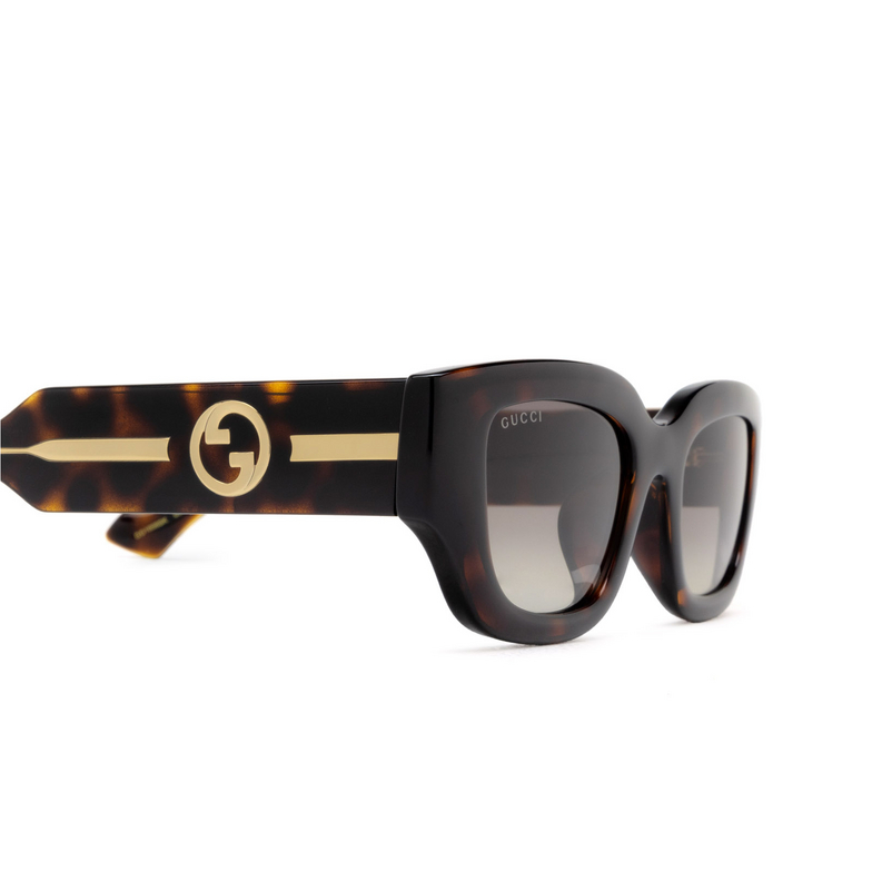 Gucci GG1558SK Sunglasses 002 havana - 3/4