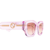 Lunettes de soleil Gucci GG1558SK 003 pink - Vignette du produit 3/4