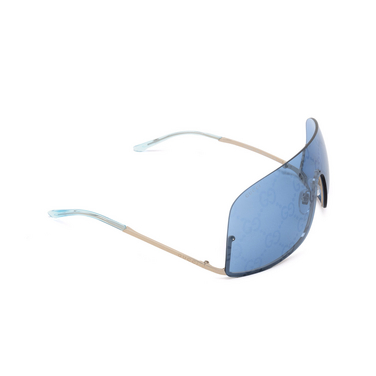 Gucci GG1560S Sunglasses 003 ivory - three-quarters view