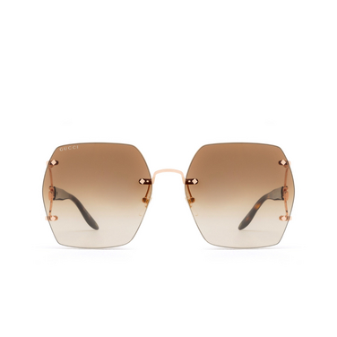 Gucci GG1562S Sunglasses 002 gold - front view