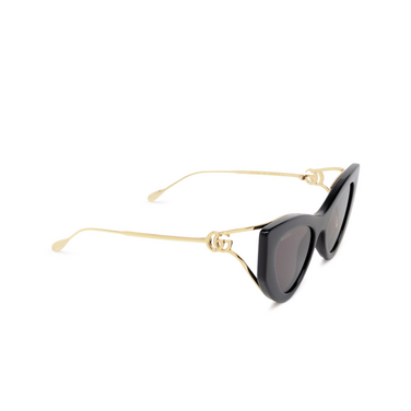 Gucci GG1565S Sunglasses 001 black - three-quarters view