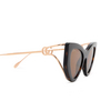 Gafas de sol Gucci GG1565S 002 havana - Miniatura del producto 3/4