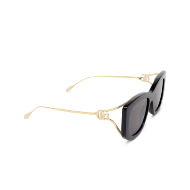 Gucci GG1566S Sonnenbrillen 001 black - Dreiviertelansicht