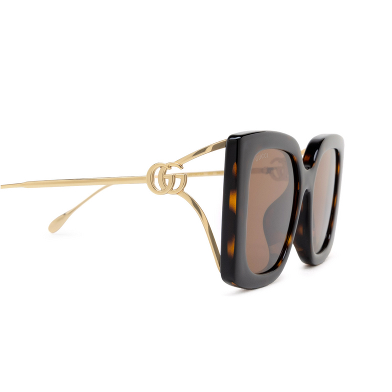 Lunettes de soleil Gucci GG1567SA 002 havana - 3/4