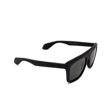 Gucci GG1570S Sunglasses 001 black - three-quarters view
