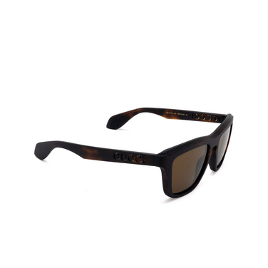 Gucci GG1571S Sunglasses 002 havana - three-quarters view