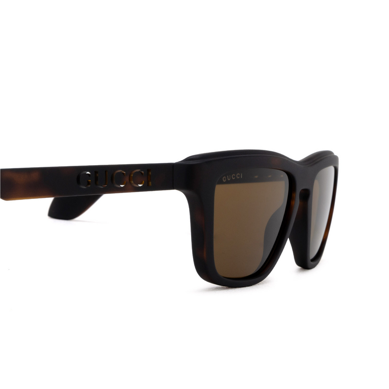 Gucci GG1571S Sunglasses 002 havana - 3/4
