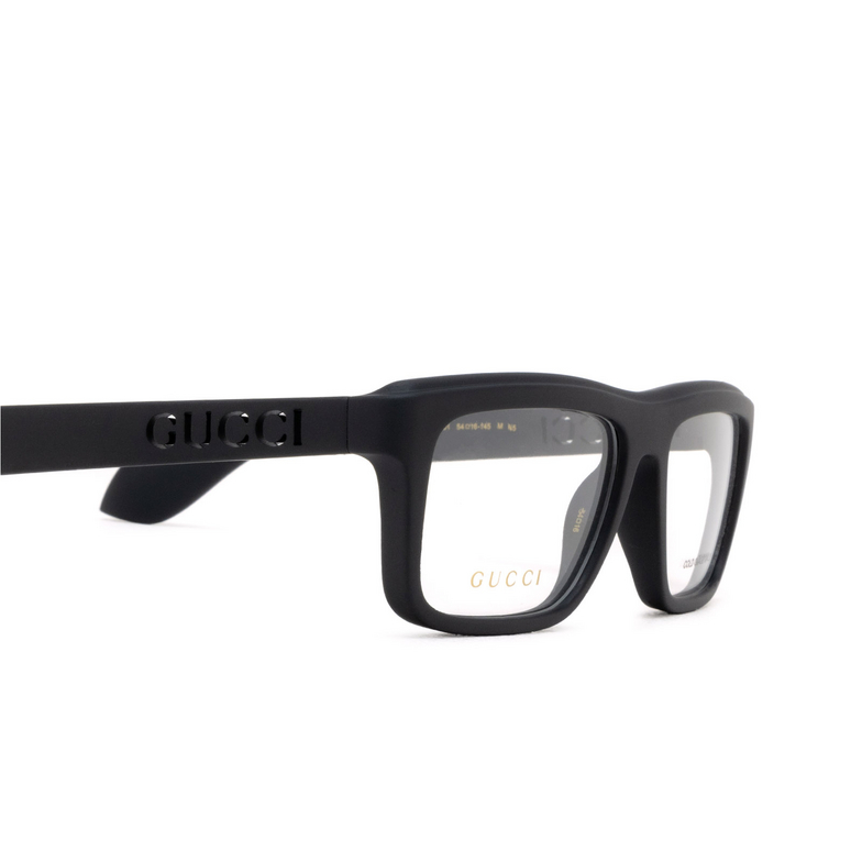 Gafas graduadas Gucci GG1572O 001 black - 3/4