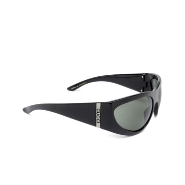 Gucci GG1575S Sunglasses 001 black - three-quarters view