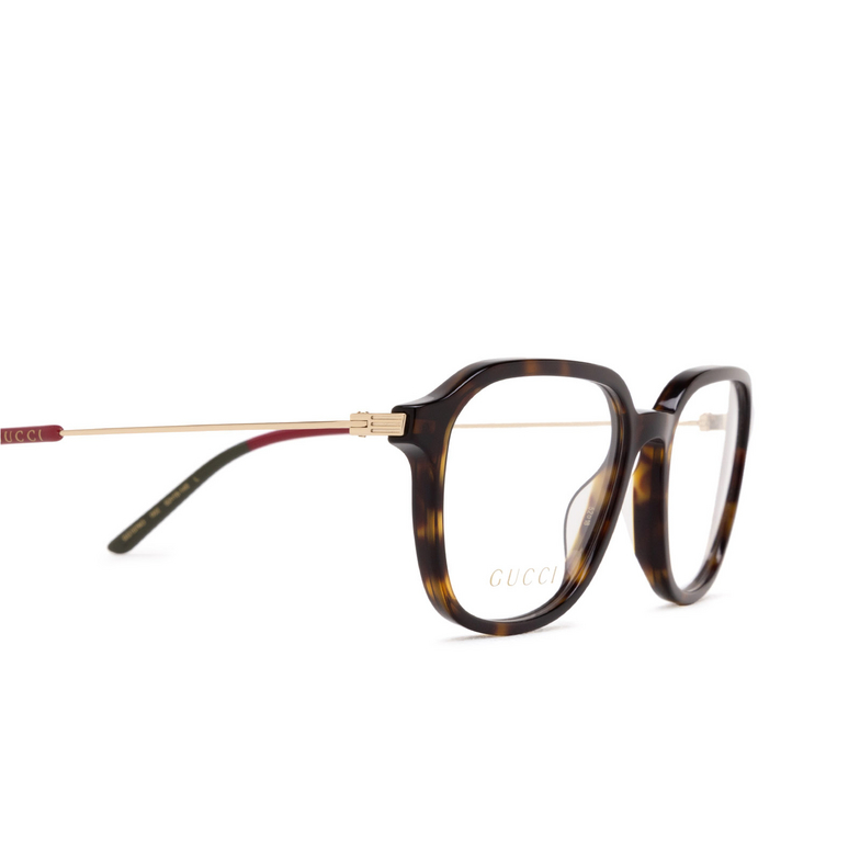 Gucci GG1576O Eyeglasses 002 havana - 3/4