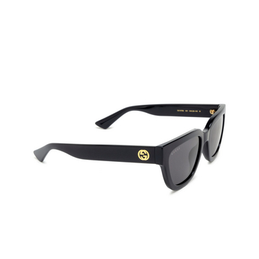Gucci GG1578S Sunglasses 001 black - three-quarters view