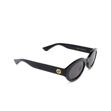 Gucci GG1579S Sunglasses 001 black - three-quarters view