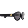 Lunettes de soleil Gucci GG1579S 001 black - Vignette du produit 3/4