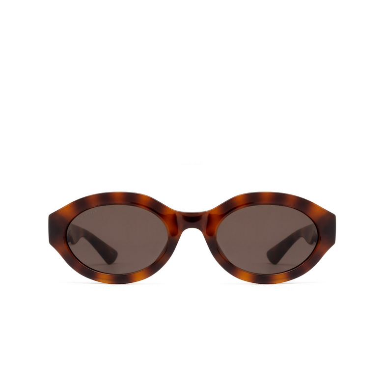 Lunettes de soleil Gucci GG1579S 002 havana - 1/4