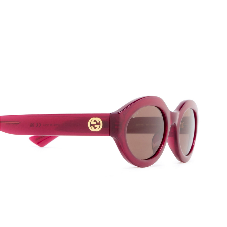 Lunettes de soleil Gucci GG1579S 004 fuchsia - 3/4