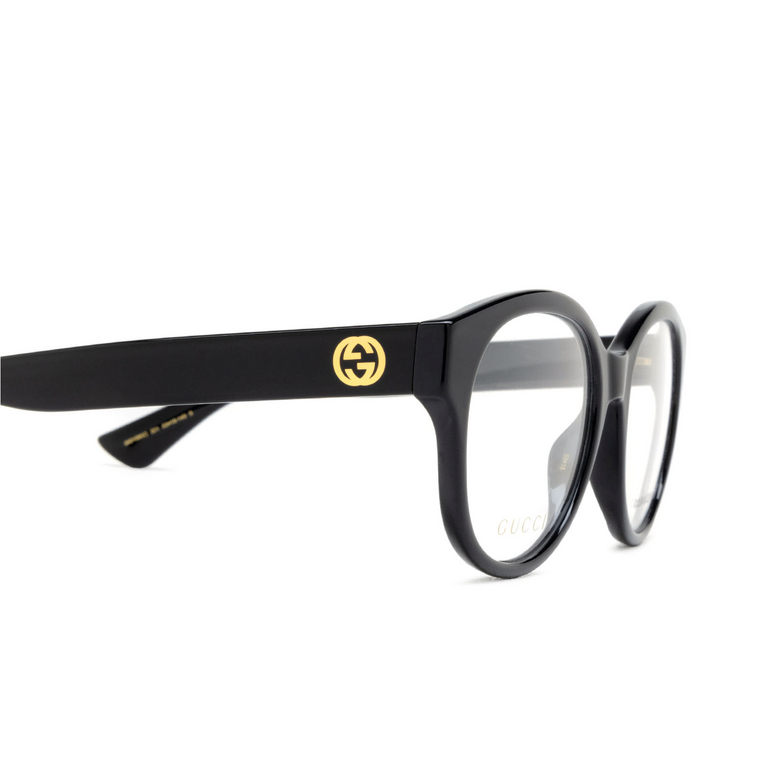 Gucci GG1580O Eyeglasses 001 black - 3/4