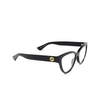 Gucci GG1581O Korrektionsbrillen 001 black - Produkt-Miniaturansicht 2/4