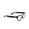 Lunettes de vue Gucci GG1581O 001 black - Vignette du produit 2/4