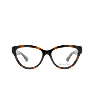 Gucci GG1581O Korrektionsbrillen 002 havana - Vorderansicht