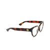 Gucci GG1581O Korrektionsbrillen 002 havana - Produkt-Miniaturansicht 2/4