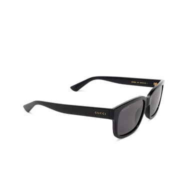 Gucci GG1583S Sunglasses 001 black - three-quarters view