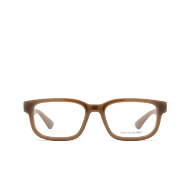 Lunettes de vue Gucci GG1584O 004 brown - Vue de face