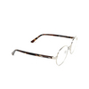 Occhiali da vista Gucci GG1585O 002 silver - anteprima prodotto 2/4