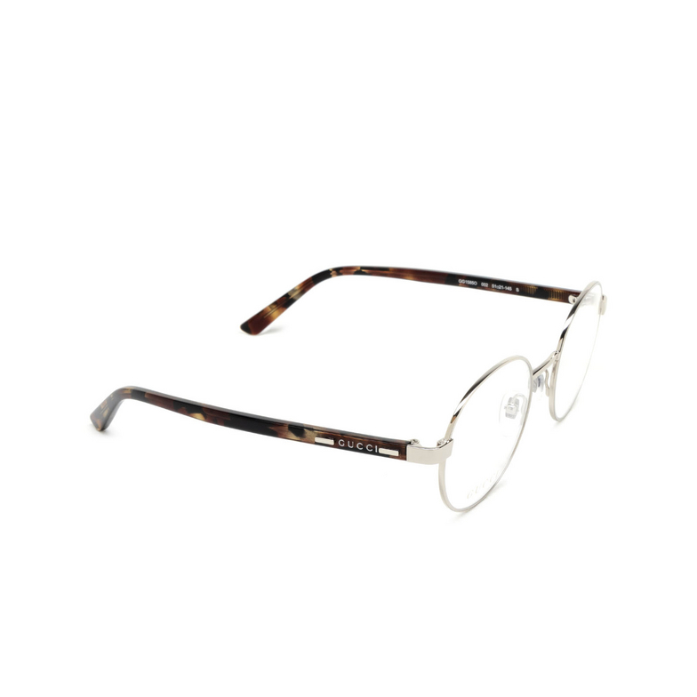 Lunettes de vue Gucci GG1585O 002 silver - 2/4