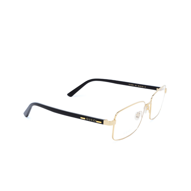 Gafas graduadas Gucci GG1586O 001 gold - 2/4