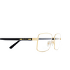 Lunettes de vue Gucci GG1586O 001 gold - Vignette du produit 3/4