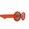 Gafas de sol Gucci GG1587S 003 orange - Miniatura del producto 3/4
