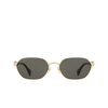 Gafas de sol Gucci GG1593S 001 gold - Miniatura del producto 1/4