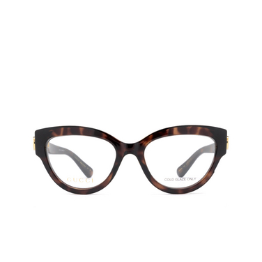 Gucci GG1598O Korrektionsbrillen 002 havana - Vorderansicht