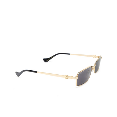 Gafas de sol Gucci GG1600S 001 gold - Vista tres cuartos
