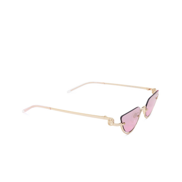 Gucci GG1603S Sonnenbrillen 003 gold - Dreiviertelansicht