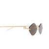 Gucci GG1604S Sunglasses 002 gold - product thumbnail 3/4