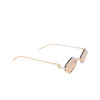 Lunettes de soleil Gucci GG1604S 003 gold - Vignette du produit 2/4