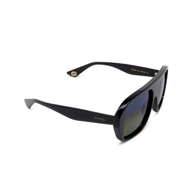 Gucci GG1615S Sunglasses 001 black - three-quarters view