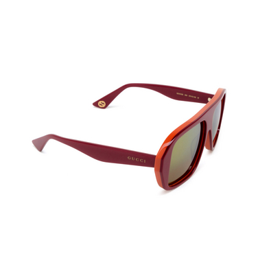 Gafas de sol Gucci GG1615S 003 red - Vista tres cuartos