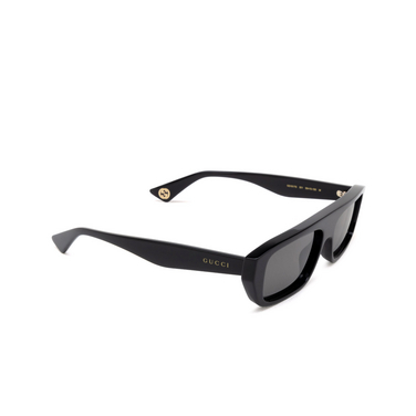 Gucci GG1617S Sunglasses 001 black - three-quarters view