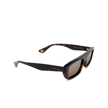Gucci GG1617S Sunglasses 002 havana - three-quarters view