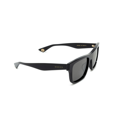 Gucci GG1618SA Sunglasses 001 black - three-quarters view