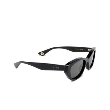 Gafas de sol Gucci GG1638SA 001 black - Vista tres cuartos