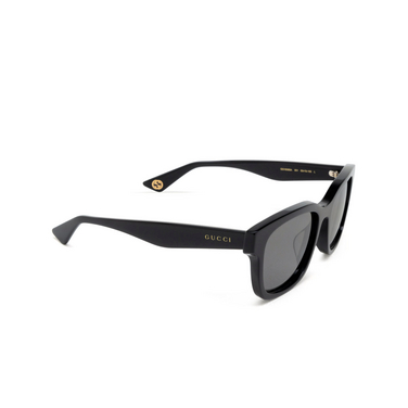Gucci GG1639SA Sunglasses 001 black - three-quarters view