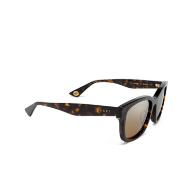 Gucci GG1639SA Sunglasses 002 havana - three-quarters view