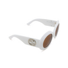 Gucci GG1647S Sunglasses 003 white - product thumbnail 2/4
