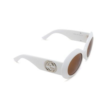 Gucci GG1647S Sunglasses 003 white - three-quarters view