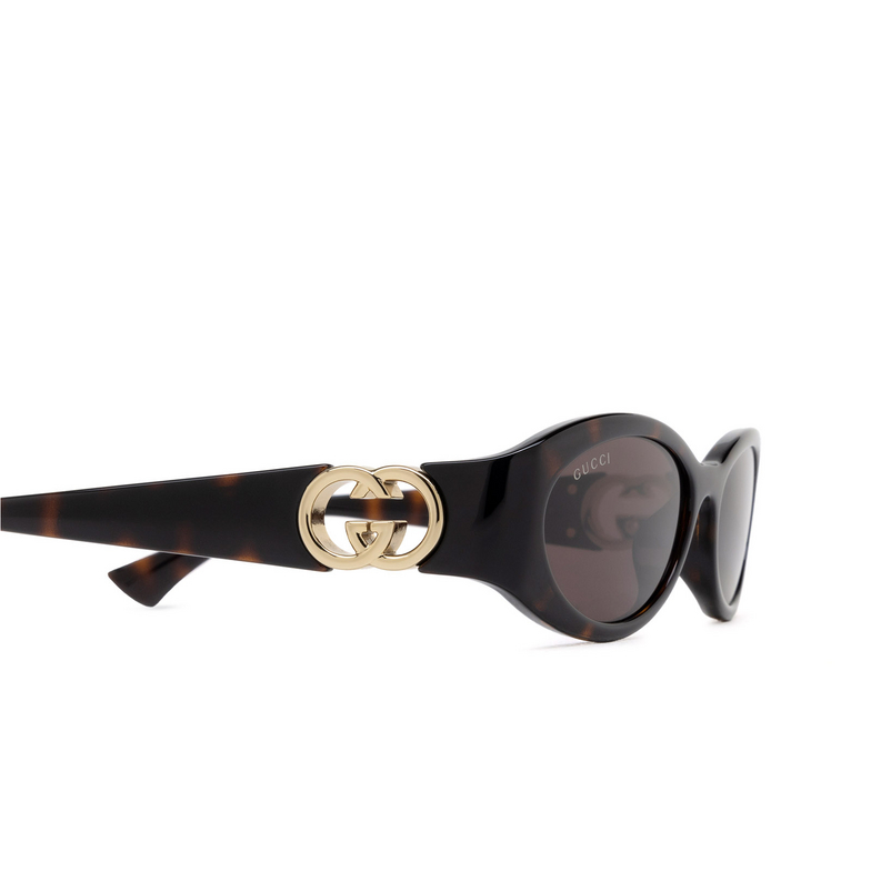 Occhiali da sole Gucci GG1660S 002 havana - 3/4