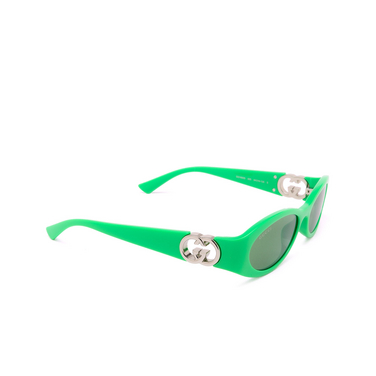 Gafas de sol Gucci GG1660S 005 green - Vista tres cuartos