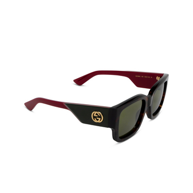 Gucci GG1663S Sunglasses 002 havana - three-quarters view